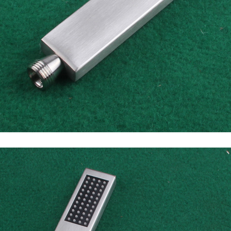 Kalsten | Simple Rectangle Shower Head 304 Stainless Steel Hand Shower