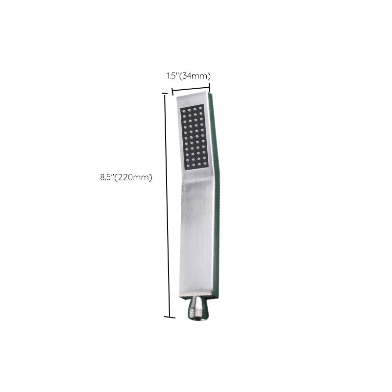 Kalsten | Simple Rectangle Shower Head 304 Stainless Steel Hand Shower
