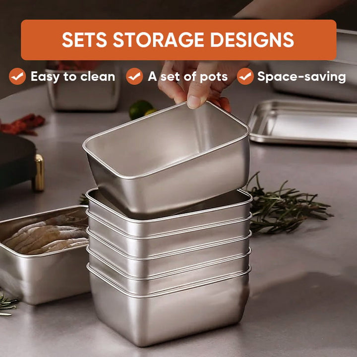 Stainless Steel Food Storage Container | Kalsten