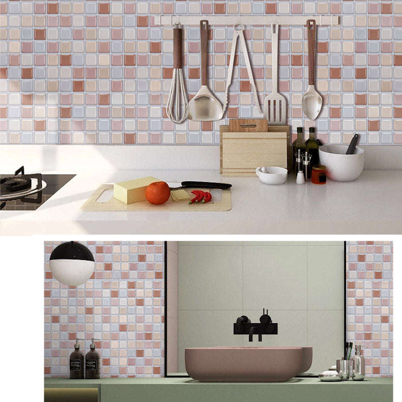 BowLift | Peel and Stick PVC Tile Kitchen Waterproof Mosaic Backsplash Wall Tile