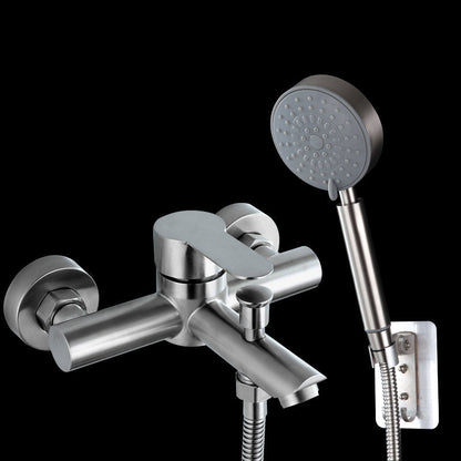 Popular Bathtub Filling Station Trim 304 Stainless Steel Wall-Mounted Bathtub Filling Station