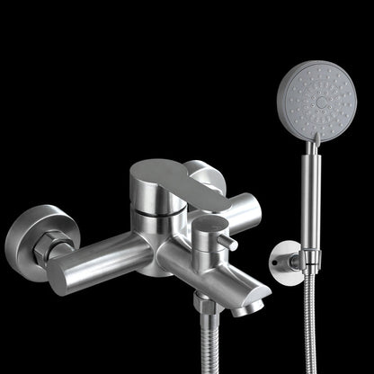 Popular Bathtub Filling Station Trim 304 Stainless Steel Wall-Mounted Bathtub Filling Station