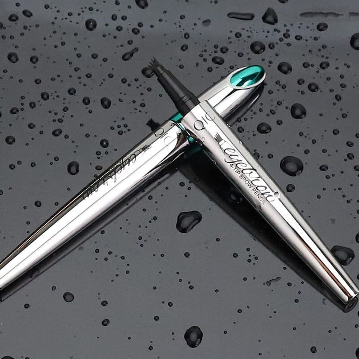 Kalsten | 3D Waterproof Microblading Eyebrow Pen 4 Fork Tip Tattoo Pencil