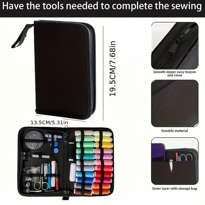 Sewing kit 100 pieces in case | Kalsten