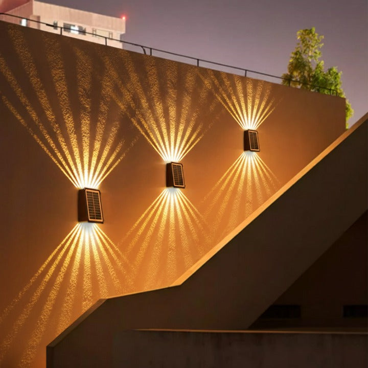 Solar Wall Light — Create a magical atmosphere and attention without cable clutter | Kalsten