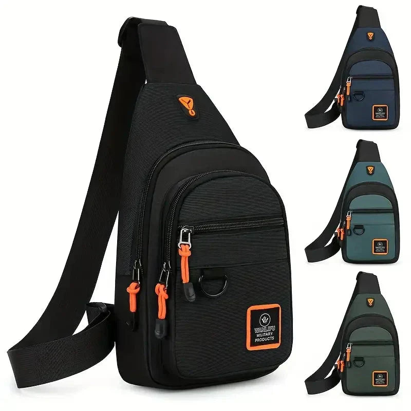 Skanto | UrbanTrail – Durable Men's Shoulder Bag | Waterproof Crossbody Travel & Everyday Bag