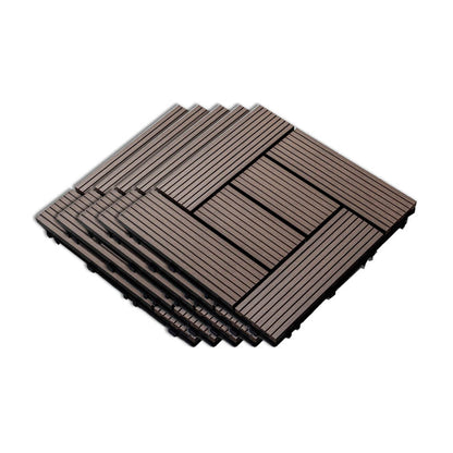 BowLift | Classic wooden tiles for garden patio flooring to lay