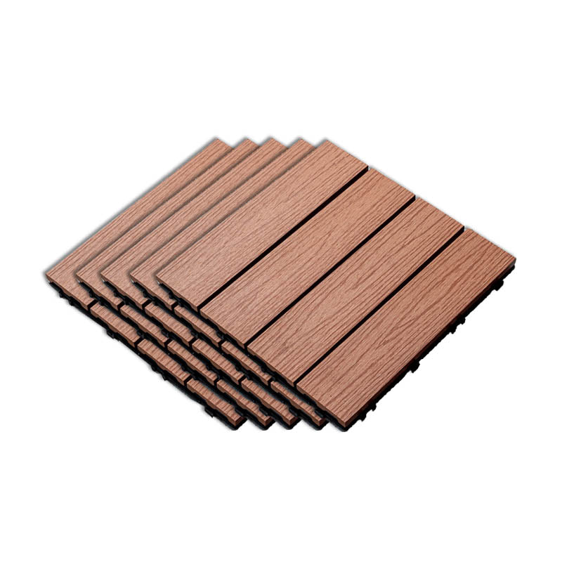 BowLift | Classic wooden tiles for garden patio flooring to lay