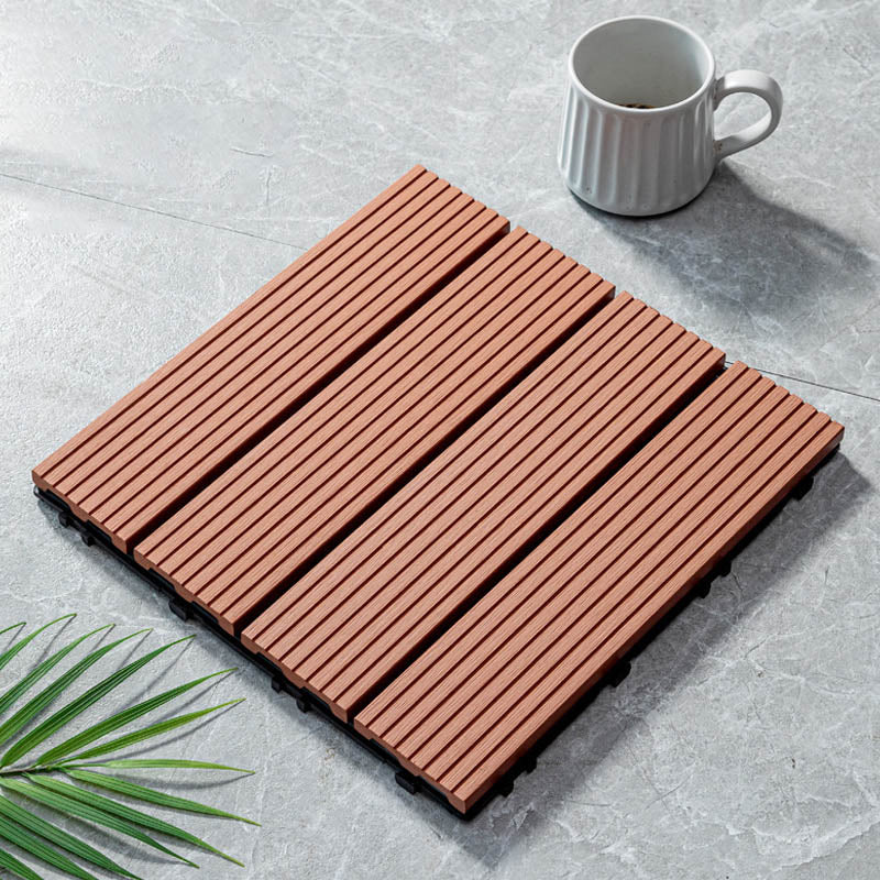 BowLift | Classic wooden tiles for garden patio flooring to lay