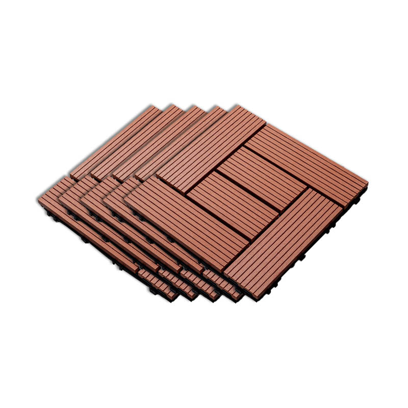 BowLift | Classic wooden tiles for garden patio flooring to lay