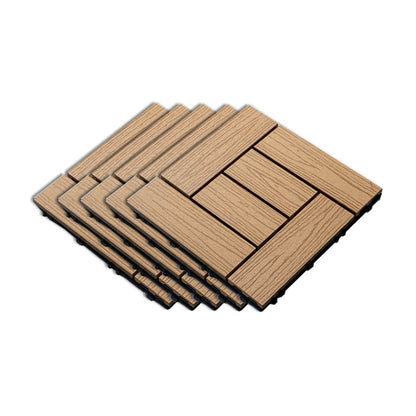 BowLift | Classic wooden tiles for garden patio flooring to lay