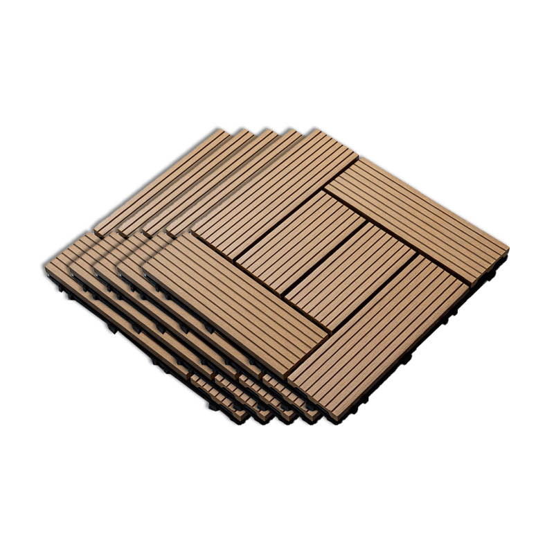 BowLift | Classic wooden tiles for garden patio flooring to lay