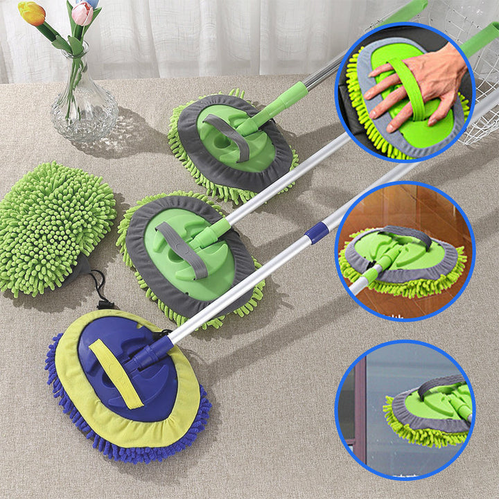 Telescopic car wash mop with extendable handle | Kalsten