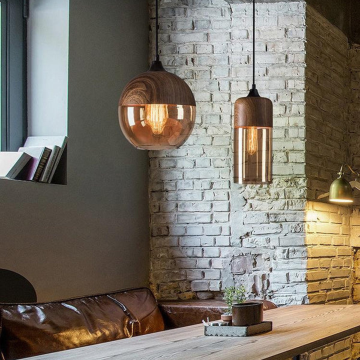 Stylish Scandinavian Wooden Ceiling Lamp - NordLuna | Kalsten
