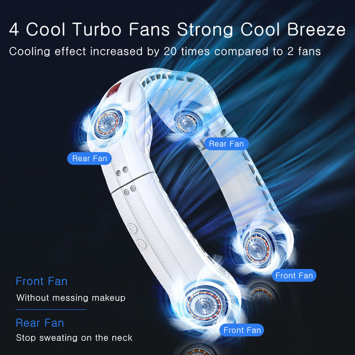 Portable Foldable Hanging Neck Fan | Kalsten