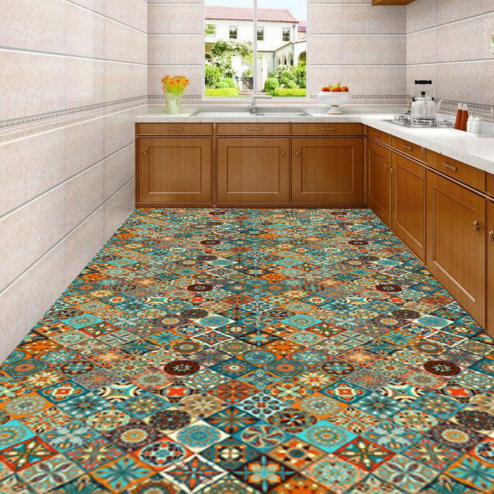 Kalsten | PVC Mold Resistant Floor Tile for Kitchen Backsplash Scratch Resistant
