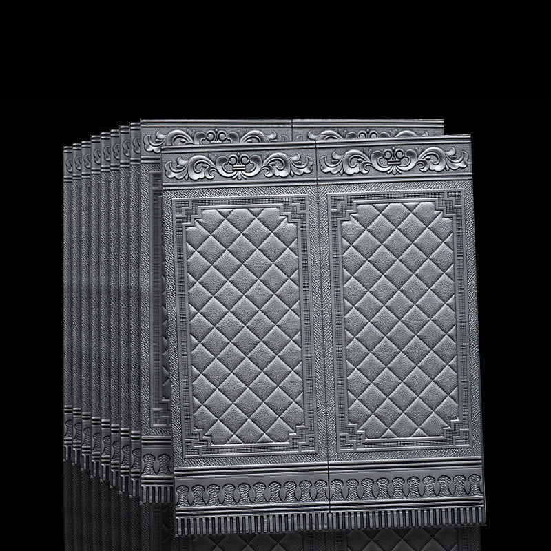 BowLift | Contemporary waterproof 3D wall panel veneer for peeling and sticking for interior walls