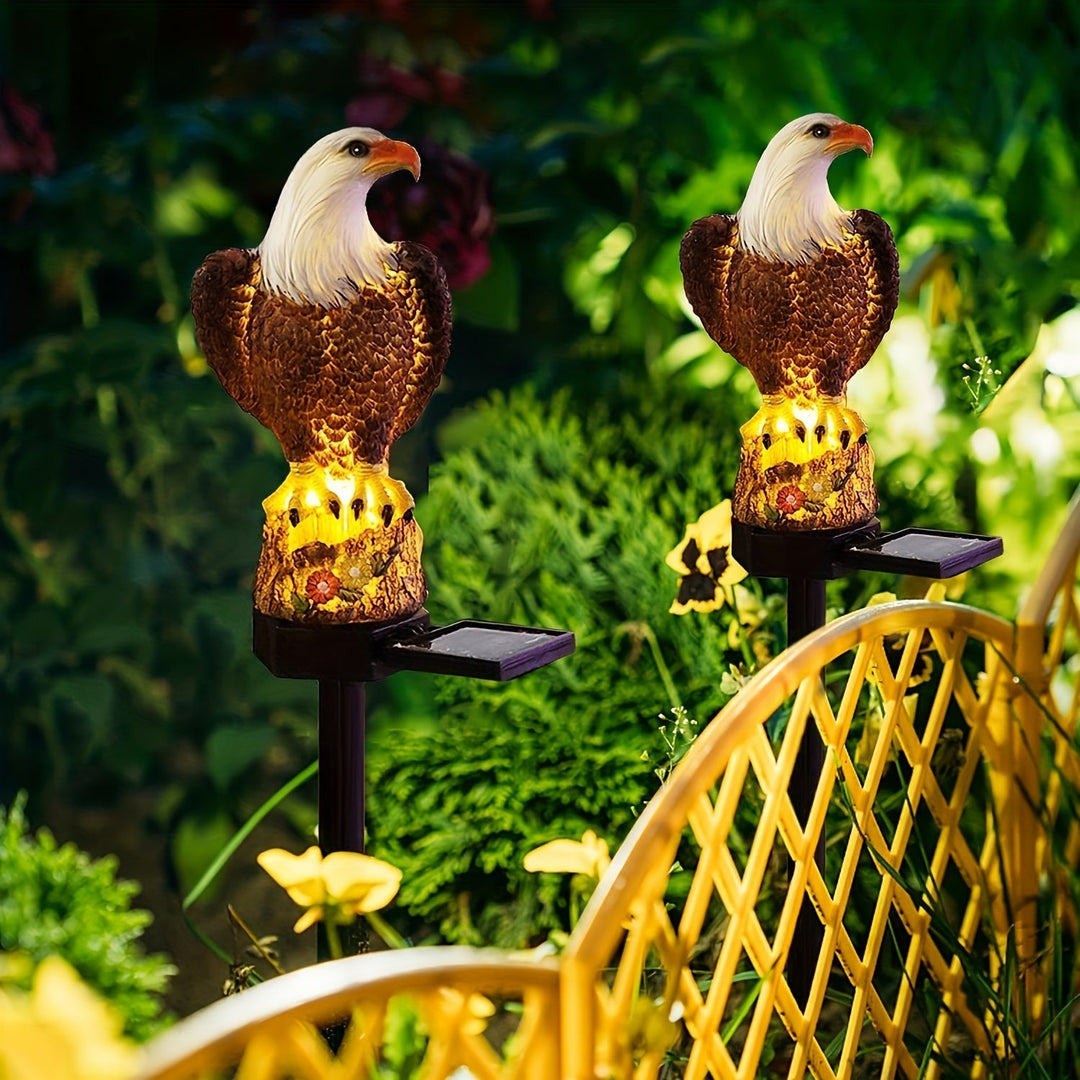 SolarGlow Eagle - Stylish Solar Lamp for Garden Lighting | Kalsten