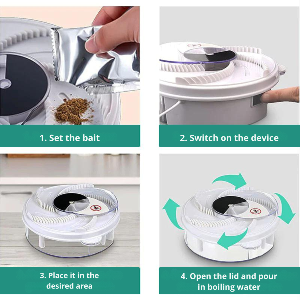 Fly trap without chemicals – SilentCatch | Kalsten