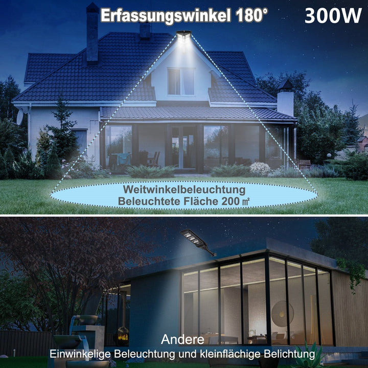 Solar lamp streetlight with motion sensor 300W/400W | Kalsten
