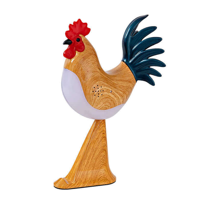 LED Rooster Night Light Touch With Sound Rechargeable Bedroom Bedside Lamp Dimmable Car Ambience Aroma Carrying Lamp Home Decor | Kalsten