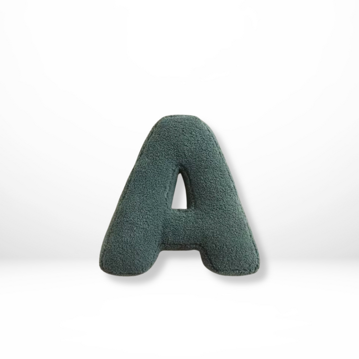 Kalsten | Velvet Alphabet Decorative Cushion With Letters A To Z