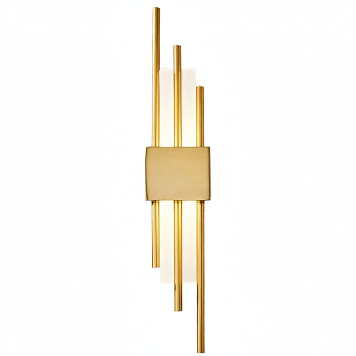 Postmodern Copper Wall Sconce - Up/Down LED Art Decor Light - 2-Light/4-Light - 3000K | Kalsten
