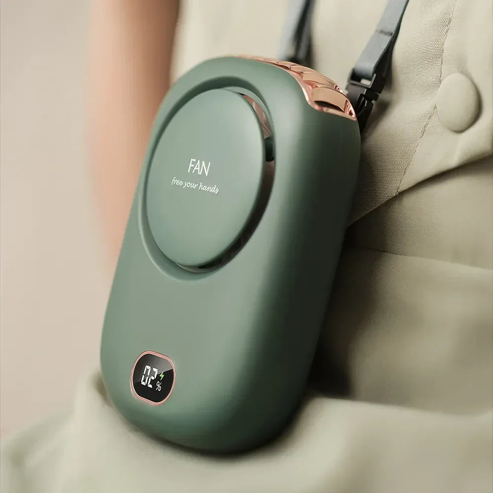 Portable Hanging Neck and Waist Fan | Kalsten