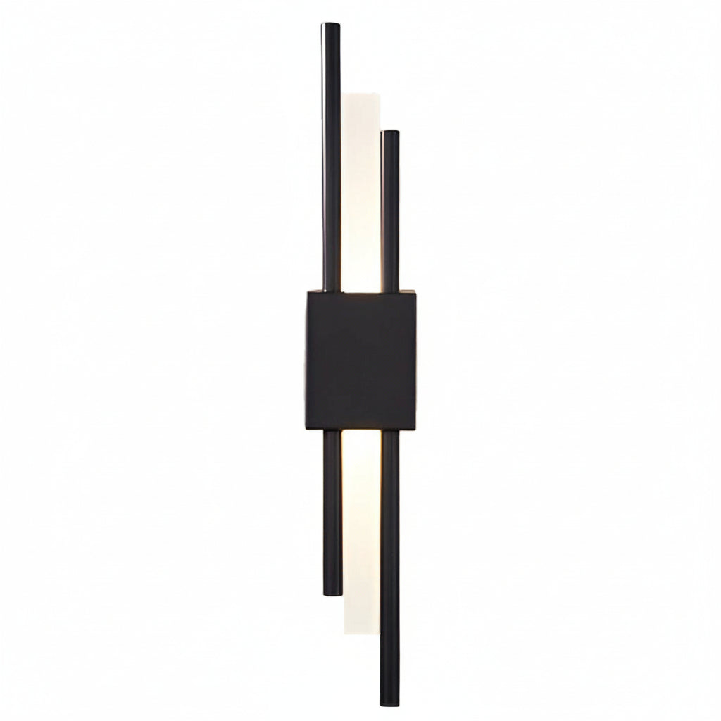 Postmodern Copper Wall Sconce - Up/Down LED Art Decor Light - 2-Light/4-Light - 3000K | Kalsten