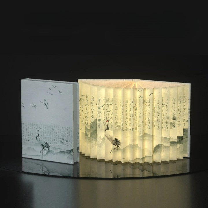 Story Teller Artistic Foldable Book Desk Night Lamp | Kalsten
