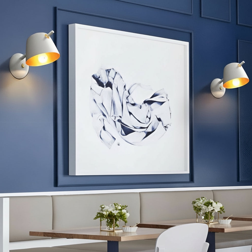 Metal Wall Sconce – Nordic Hat Style Matte Iron E27 (15x28cm) | Kalsten