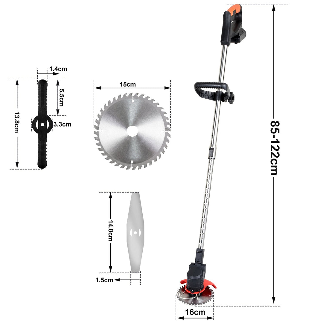 Battery Lawn Trimmer 21V 8000 RPM | Kalsten