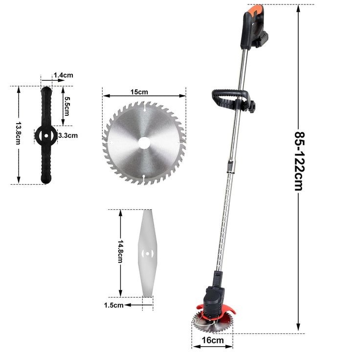 Battery Lawn Trimmer 21V 8000 RPM | Kalsten