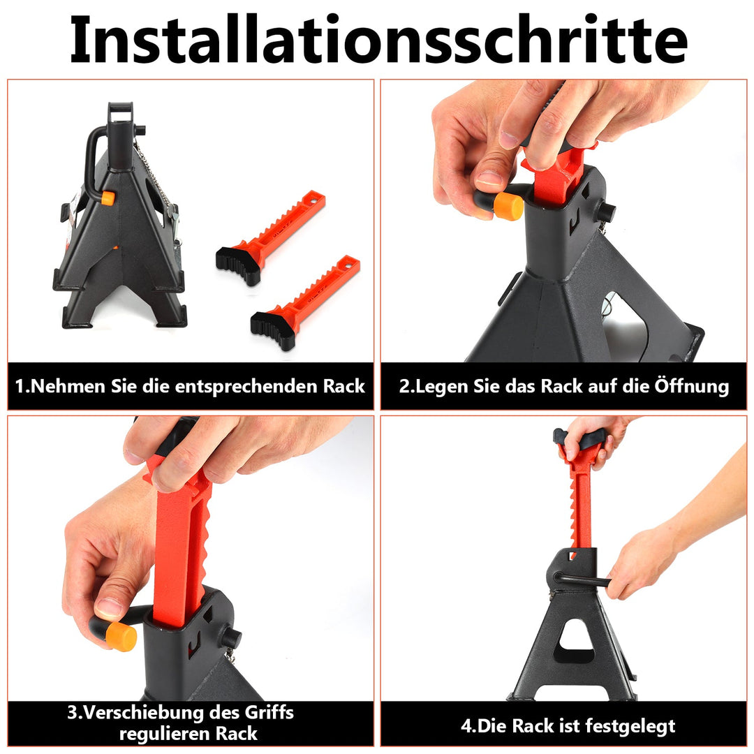 Heavy Duty Support Stand 3T 2 Pieces | Kalsten