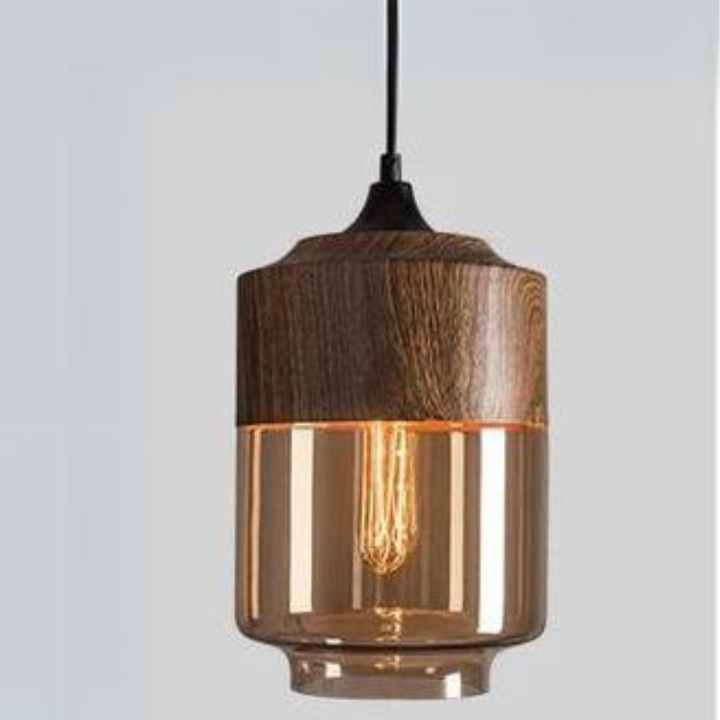 Stylish Scandinavian Wooden Ceiling Lamp - NordLuna | Kalsten