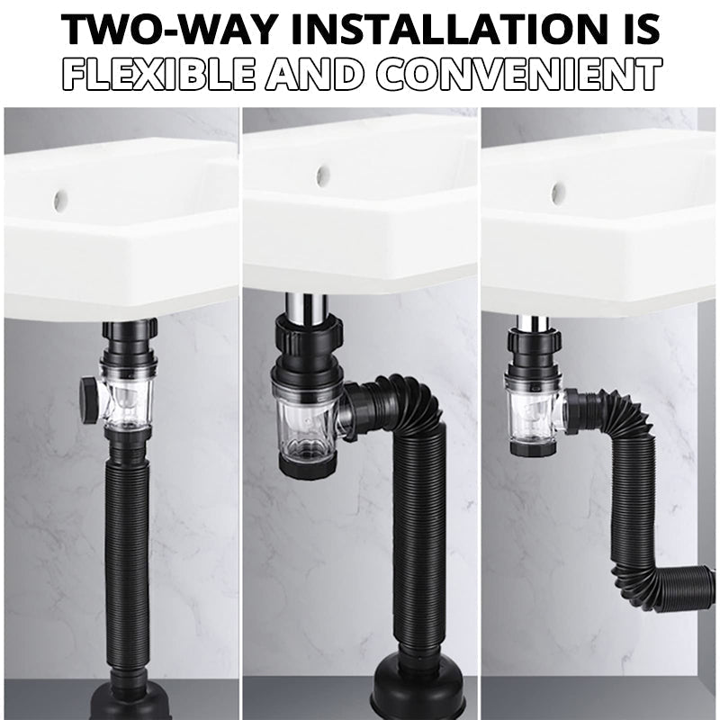 Flexible siphon drainage pipe | Kalsten