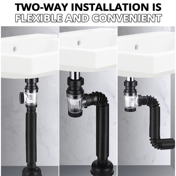 Flexible siphon drainage pipe | Kalsten