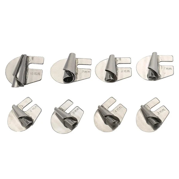 SewPerfect Spiral sewing pipe hem foot set with 8 pieces | Kalsten