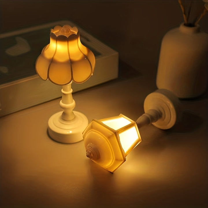 LumiDeco - Retro LED Mini Table Lamp for Home Kalsten