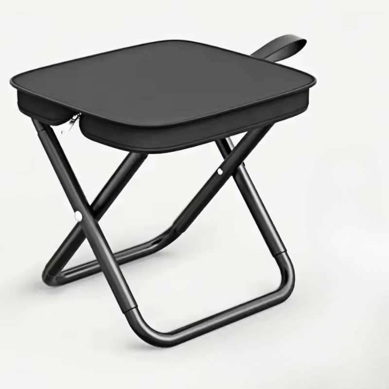 Kalsten | Portable Folding Camping Stool with Adjustable Zippers and Metal Frame