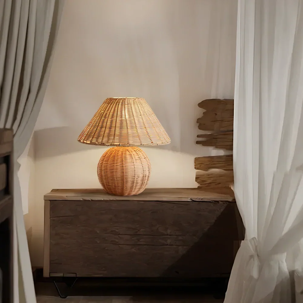 WeaveCraft Table Lamp | Kalsten