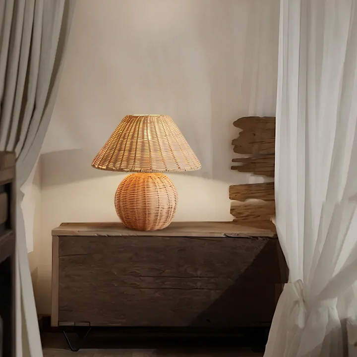 WeaveCraft Table Lamp | Kalsten
