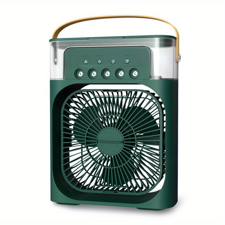 5A 2V Portable 600ml Spray Cooler Fan Desk USB Rechargeable Perfume Humidifier Air Conditioning A/C Cooling Fan 3 Wind Speeds | Kalsten