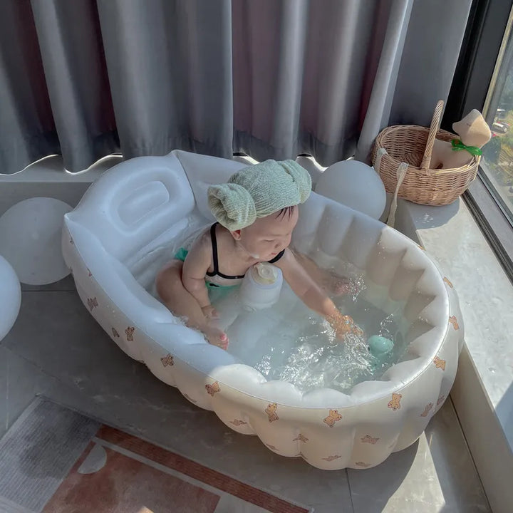Kalsten | Inflatable Baby Bathtub for Travel – BubbleNest