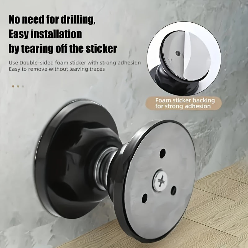 Magnetic door stopper without drilling | Kalsten