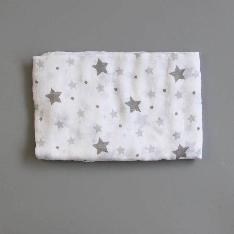 Organic Cotton Dinosaur Print Muslin Swaddle kalsten