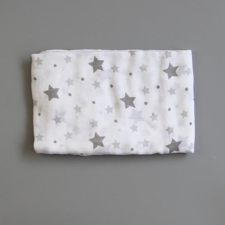 Organic Cotton Dinosaur Print Muslin Swaddle kalsten
