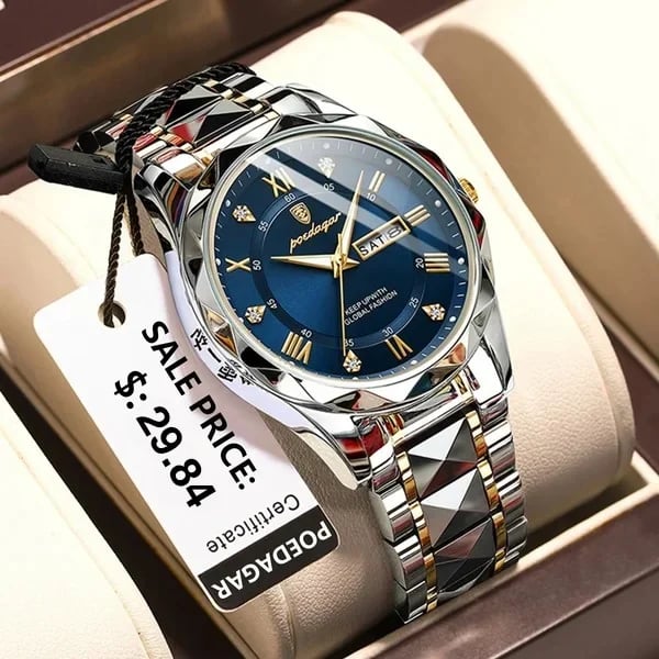 Kalsten | Waterproof Top Brand Luxury Man Wristwatch With Luminous