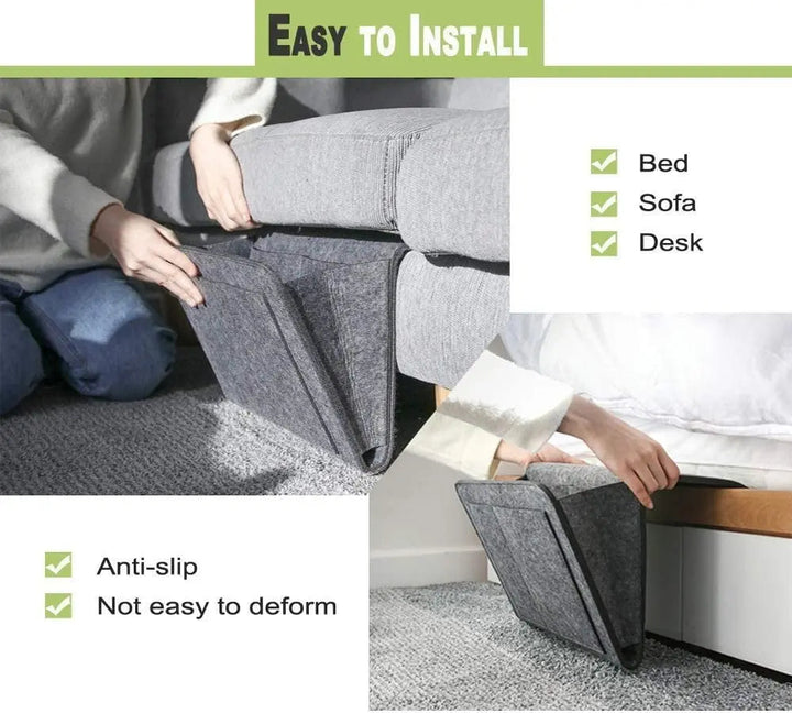 Kalsten | SpaceMate Organizer — No more chaos, more tranquility and space right next to your bed!