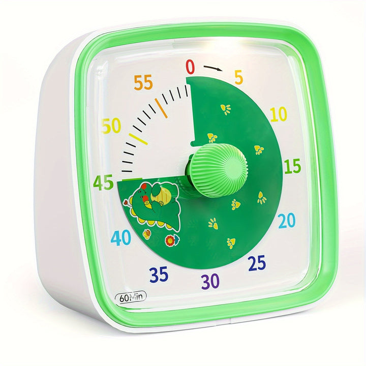 Rainbow Time Management Timer – Visual 60-Minute Countdown Timer for Study, Work, and Home | Kalsten